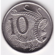 2020 10¢ Lyrebird Uncirculated Coin