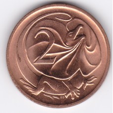 1978 2¢ Frilled Necked Lizard Uncirculated