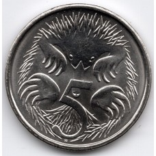 2022 5¢ Echidna Uncirculated Coin
