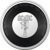 2023 20¢ AC/DC 40th Anniversary of Flick The Switch Coloured Carded Coin Uncirculated