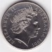 2001 20¢ New South Wales Federation Uncirculated