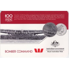 2016 20¢ Anzac To Afghanistan - Bomber Command Carded/Coin