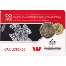 2016 25¢ Anzac To Afghanistan - Our Legends Carded/Coin