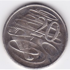 2009 20¢ Platypus Uncirculated