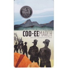2015 20¢ Australia Remembers - Coo-ee March Carded/Coin