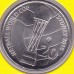 2015 20¢ Netball World Cup 'S' Counterstamp Carded/Coin