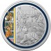 2021 20¢ 35th anniversary of Animalia Book Week Coloured Carded/Coin