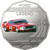 2018 50¢ Ford Motorsports - 1969 Boss 302 Mustage Trans-Am Coin/Card