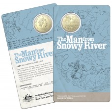 2020 50¢ Banjo Patterson - The Man from Snowy River Coin/Card Uncirculated