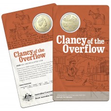 2020 50¢ Banjo Patterson - Clancy of the Overflow Coin/Card Uncirculated