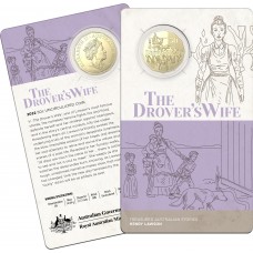 2022 50¢ Henry Lawson - Treasured Australian Stories - The Drovers Wife Coin