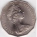 1977 50¢ Queen Elizabeth II Silver Jubilee Uncirculated