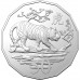 2022 50¢ Lunar Year of the Tiger Tetra-decagon Coin/Card Uncirculated
