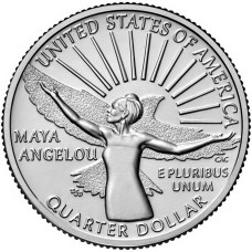 2022 US American Women Quarters Maya Angelou Coin