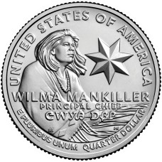 2022 US American Women Quarters Wilma Mankiller Coin