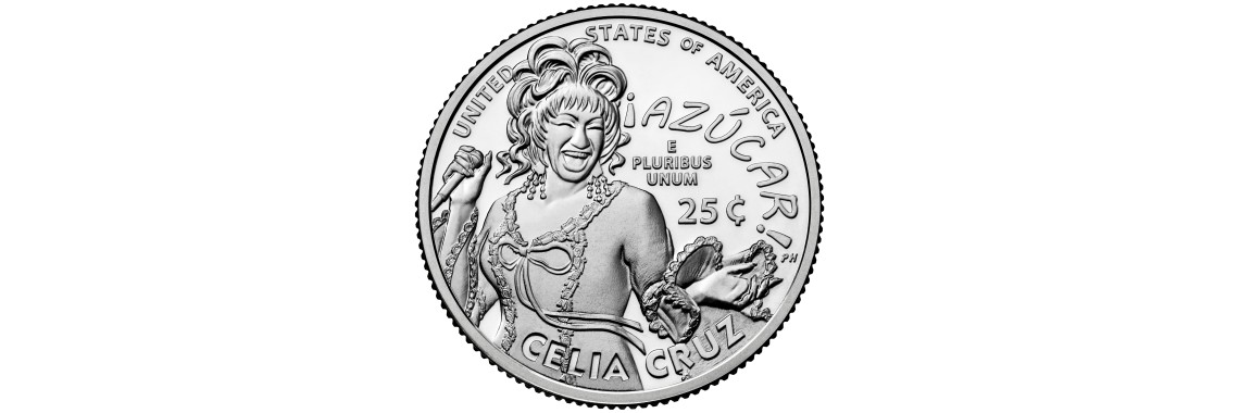 2024 US American Women Quarters Celia Cruz Coin
