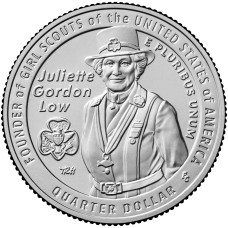 2025 American Women Quarters Juliette Gordon Low Uncirculated Coin 2025 American Women Quarters Juliette Gordon Low Uncirculated Coin