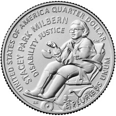 2025 American Women Quarters Stacey Park Milbern Uncirculated Coin 2025 American Women Quarters Stacey Park Milbern Uncirculated Coin