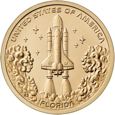 2025 American Innovation $1 - Florida - NASA Space Shuttle Uncirculated Coin