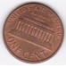 1987 US 1 Cent Lincoln Memorial