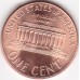 2000 US 1 Cent Lincoln Memorial