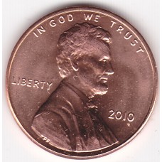 2010 US Lincoln 1 Cent The Union Shield