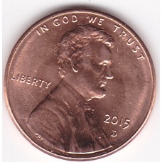 2015 US Lincoln 1 Cent The Union Shield - D