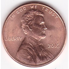2016 US Lincoln 1 Cent The Union Shield