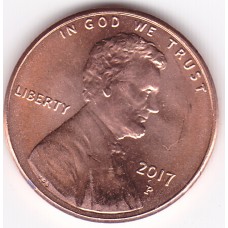 2017 US Lincoln 1 Cent The Union Shield