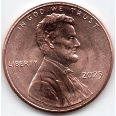 2025 US Lincoln 1 Cent The Union Shield