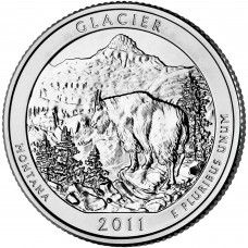 2011 US Beautiful Quarters Glacier National Park