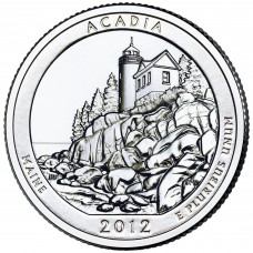 2012 US Beautiful Quarters Acadia National Park
