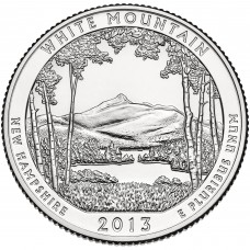 2013 US Beautiful Quarters White Mountain National Forest