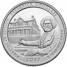 2017 US Beautiful Quarter Frederick Douglass National Historic Site