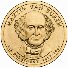2008 US Presidential $1 - 8th President Martin Van Buren 1837-1841