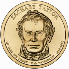2009 US Presidential $1 - 12th President Zachary Taylor 1849-1850