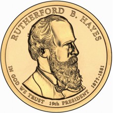 2011 US Presidential $1 - 19th President Rutherford B. Hayes 1877 - 1881