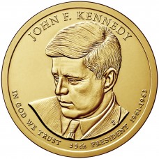 2015 US Presidential $1 - 35th President, John F. Kennedy 1961 – 1963