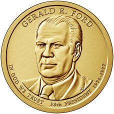 2016 US Presidential $1 - 38th President, Gerald Ford 1974-1977