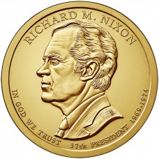 2016 US Presidential $1 - 37th President, Richard M. Nixon 1969-1974