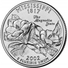 2002 US State Quarter Mississippi