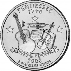 2002 US State Quarter Tennessee