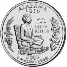 2003 US State Quarter Alabama