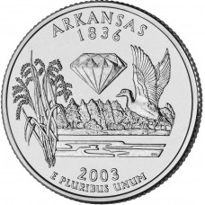 2003 US State Quarter Arkansas