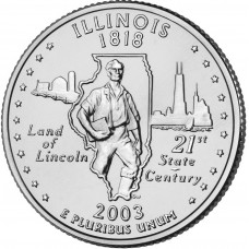 2003 US State Quarter Illinois