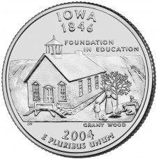 2004 US State Quarter Iowa