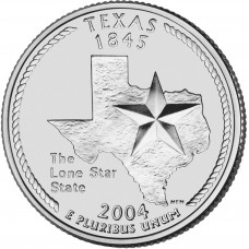 2004 US State Quarter Texas