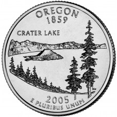 2005 US State Quarter Oregon