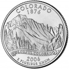 2006 US State Quarter Colorado
