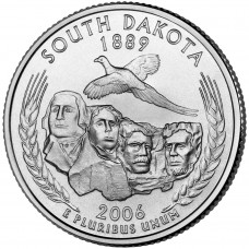 2006 US State Quarter South Dakota